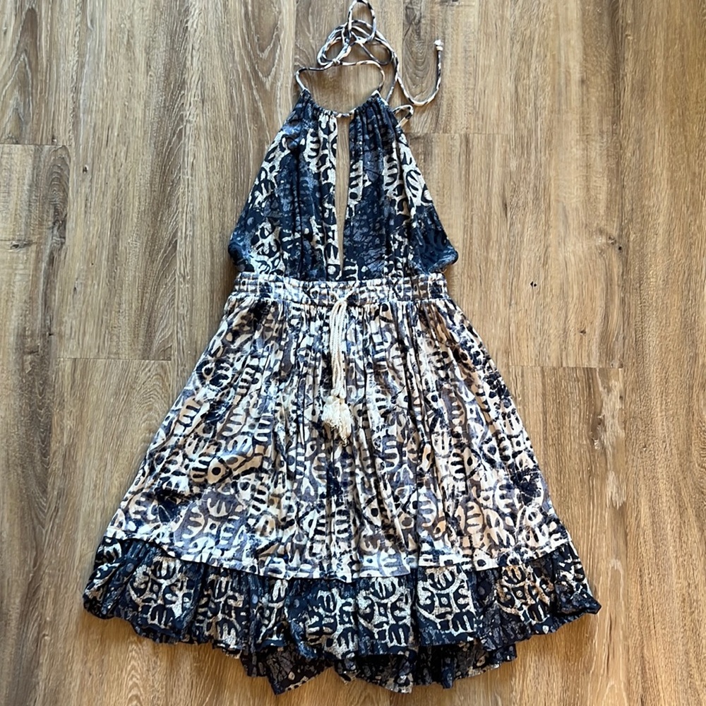 Halter Backless Free People Dress
